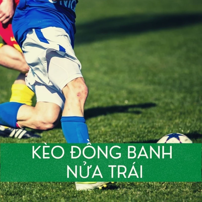 Kèo đồng banh nửa trái dành cho những trận đấu ngang cơ