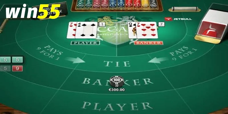 Baccarat đặt cửa cái Win55 – Cách chơi và lưu ý khi đặt Banker 2 Các bước Baccarat đặt cửa cái Win55