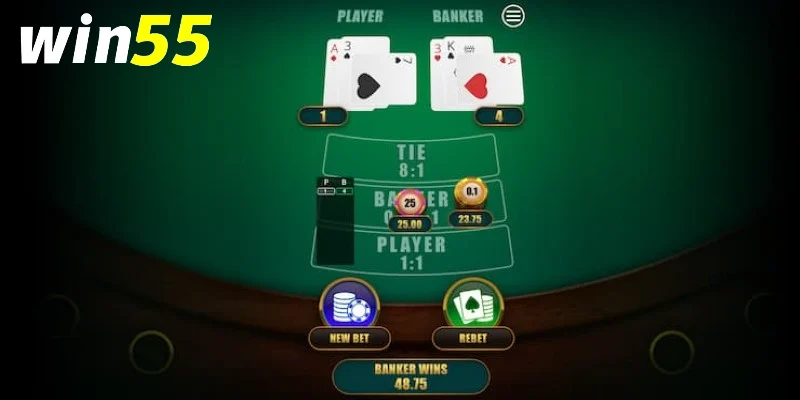Quản lý vốn khi Baccarat đặt cửa cái Win55